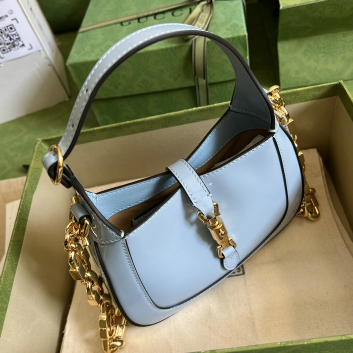 Gucci Jackie 1961 mini shoulder bag Blue 699651