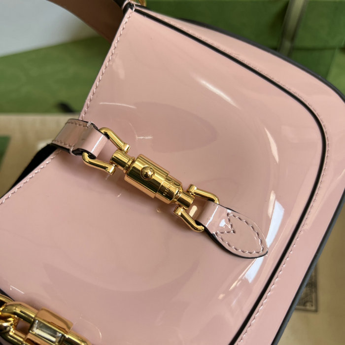 Gucci Jackie 1961 mini shoulder bag Pink 699651