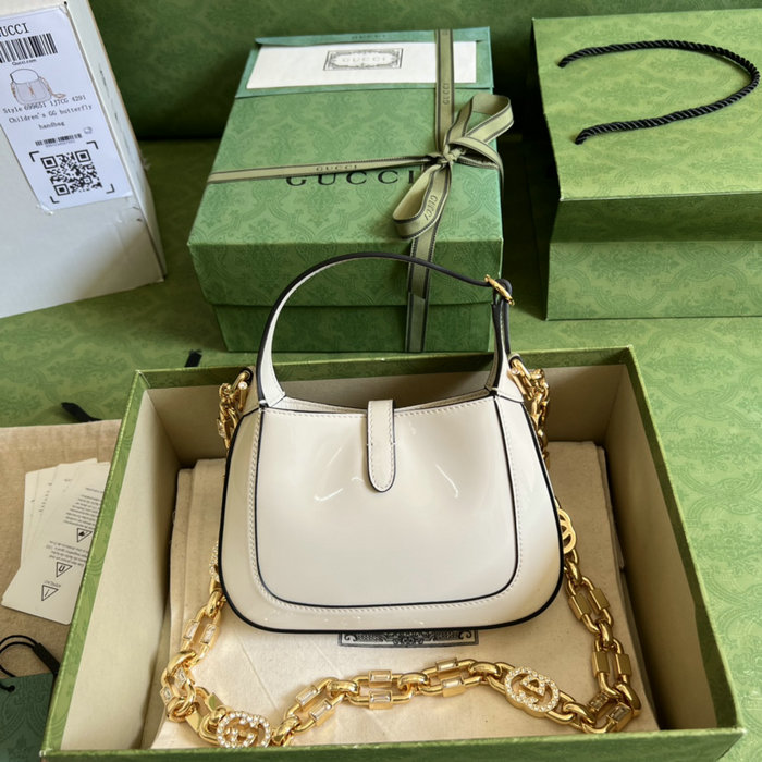 Gucci Jackie 1961 mini shoulder bag White 699651