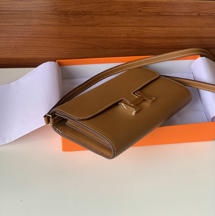 Hermes Constance Long To Go Wallet Brown HCG201