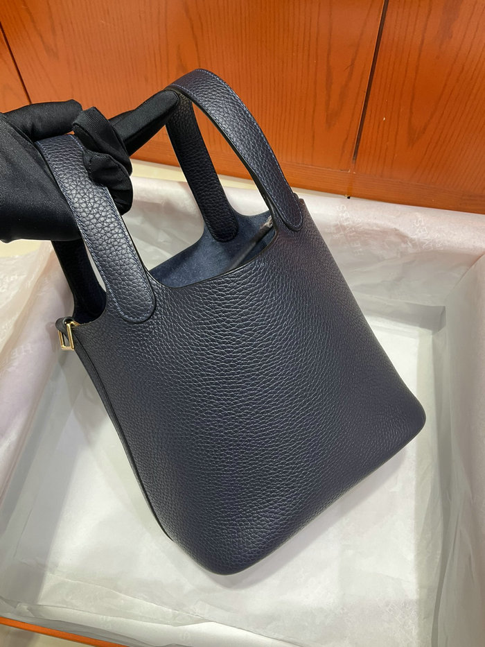 Hermes Picotin Lock 22 Tote Bag Bieu Nult HP04201