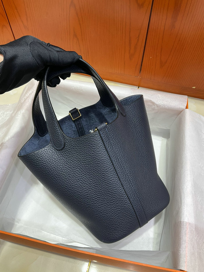 Hermes Picotin Lock 22 Tote Bag Bieu Nult HP04201