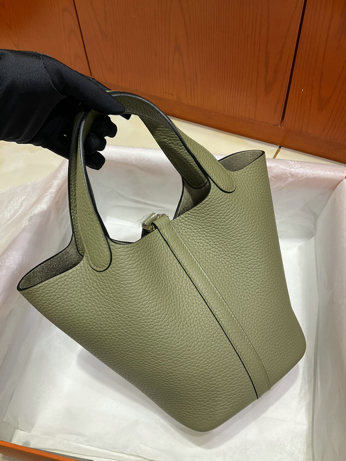 Hermes Picotin Lock 22 Tote Bag Sauge HP04201