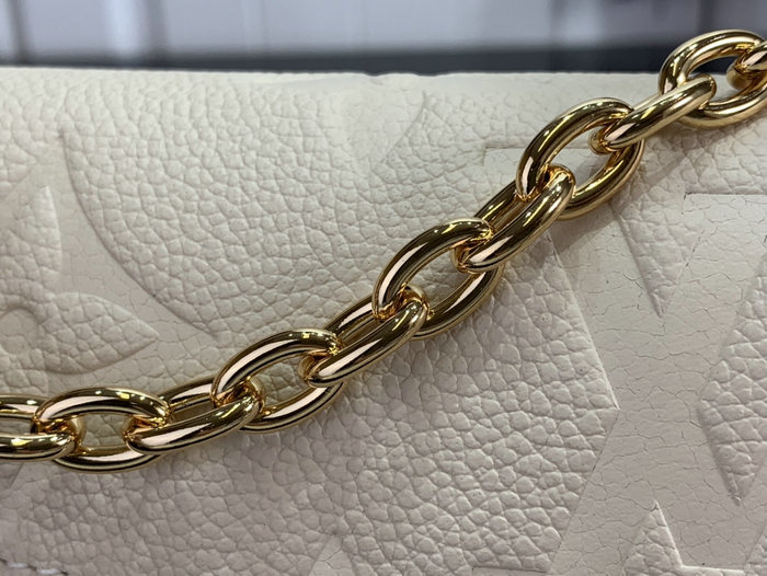 Louis Vuitton Ivy Wallet On Chain Bag White M82211