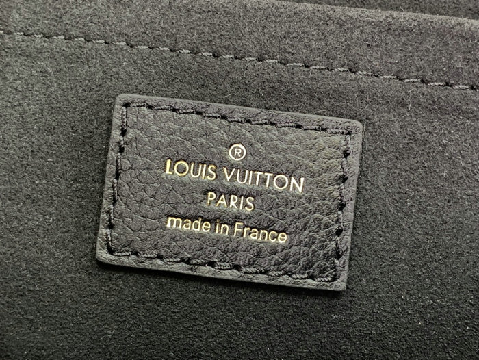 Louis Vuitton LockMe Chain Bag East West Black M22303