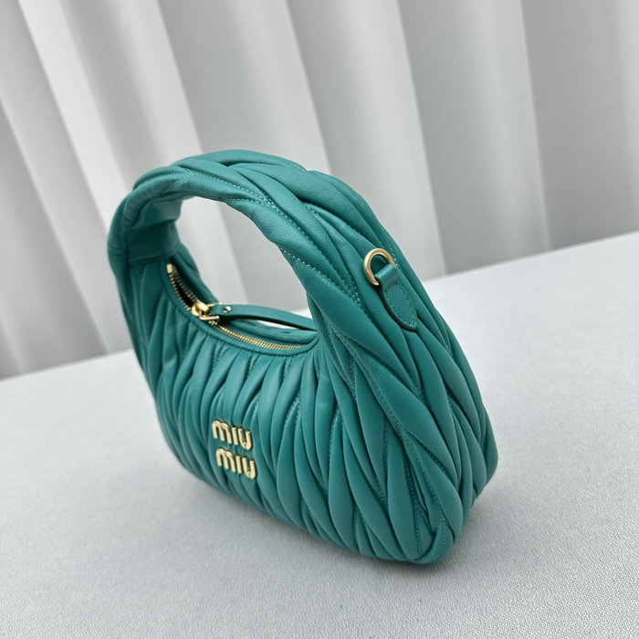 Miu Miu Wander Hobo Bag Green M5518