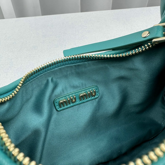 Miu Miu Wander Hobo Bag Green M5518