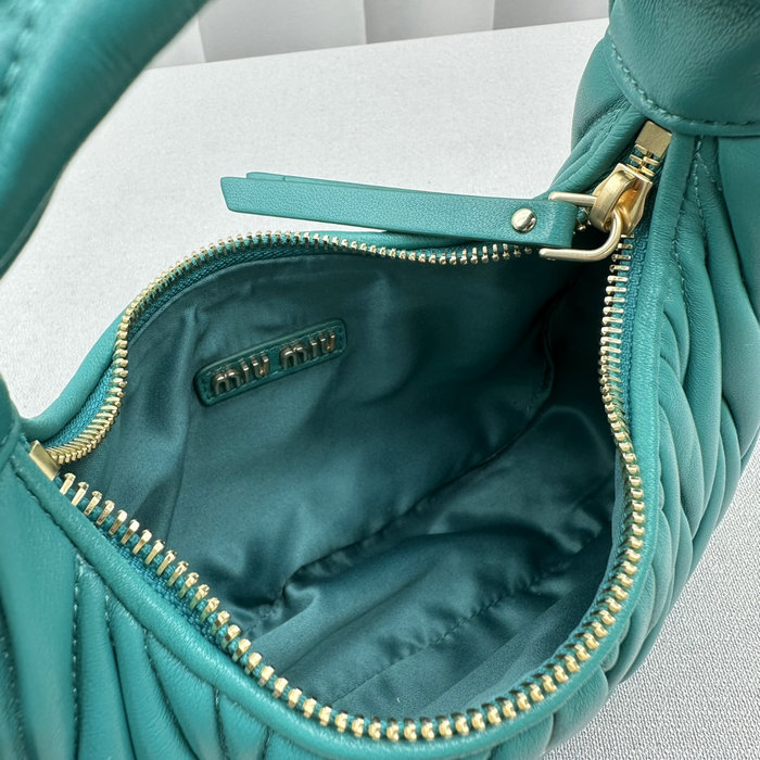 Miu Miu Wander Hobo Bag Green M5518