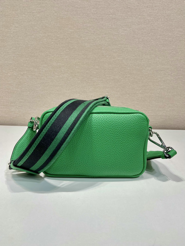 Prada Calfskin Shoulder Bag Green 1BH192