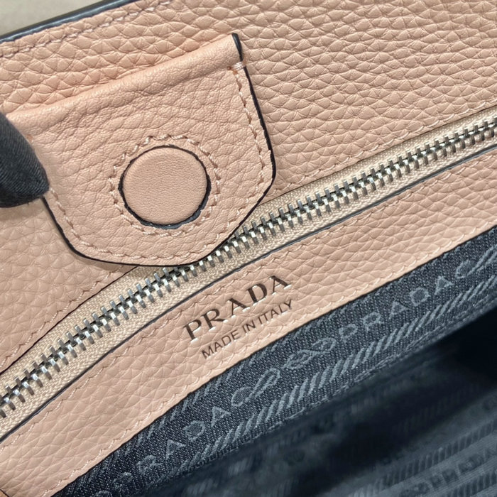 Prada Leather Shoulder Bag Pink 1BC073