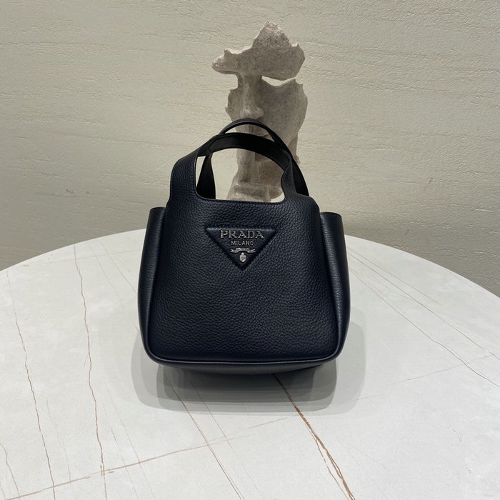 Prada Leather handbag Black 1BA349