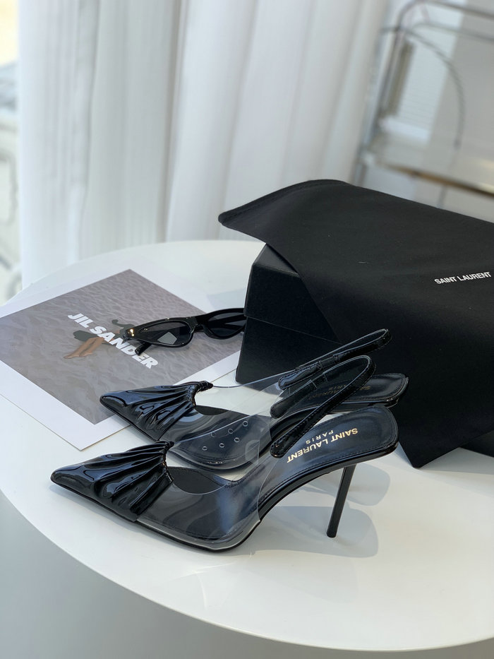 Saint Laurent 10cm Heel Sandals SNS042101