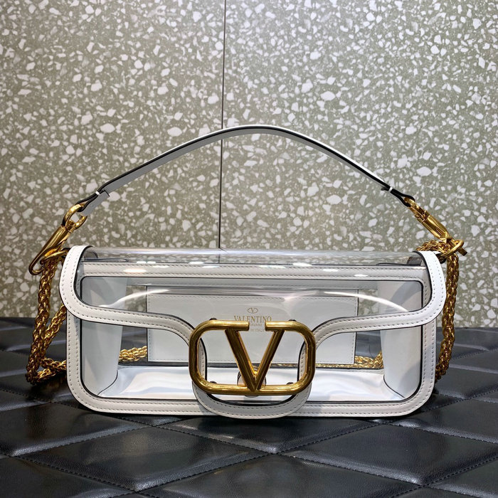 Valentino Garavani Loco shoulder bag White V6035