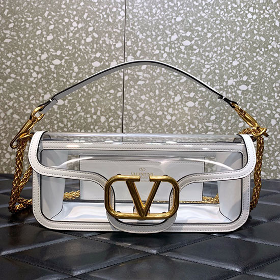 Valentino Garavani Loco shoulder bag White V6035