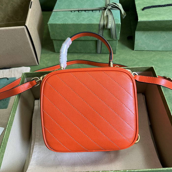 Gucci Blondie top handle bag Orange 744434