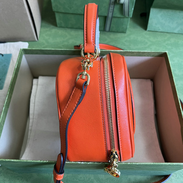 Gucci Blondie top handle bag Orange 744434