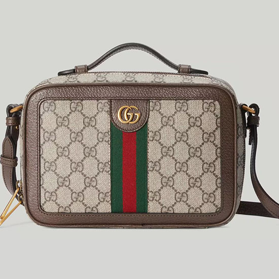 Gucci Ophidia small shoulder bag with Web Brown 739392