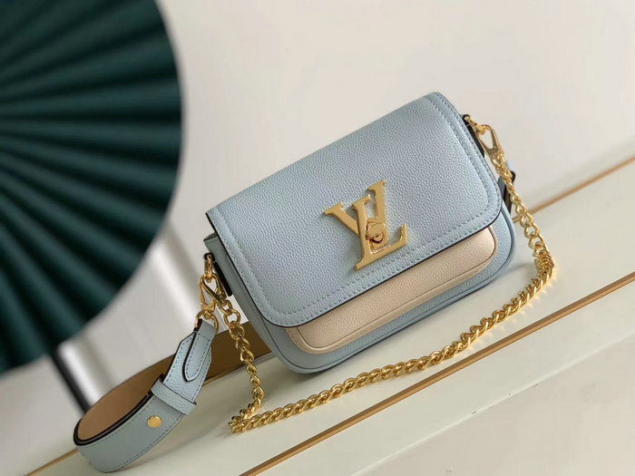 Louis Vuitton Lockme Tender Blue M58557