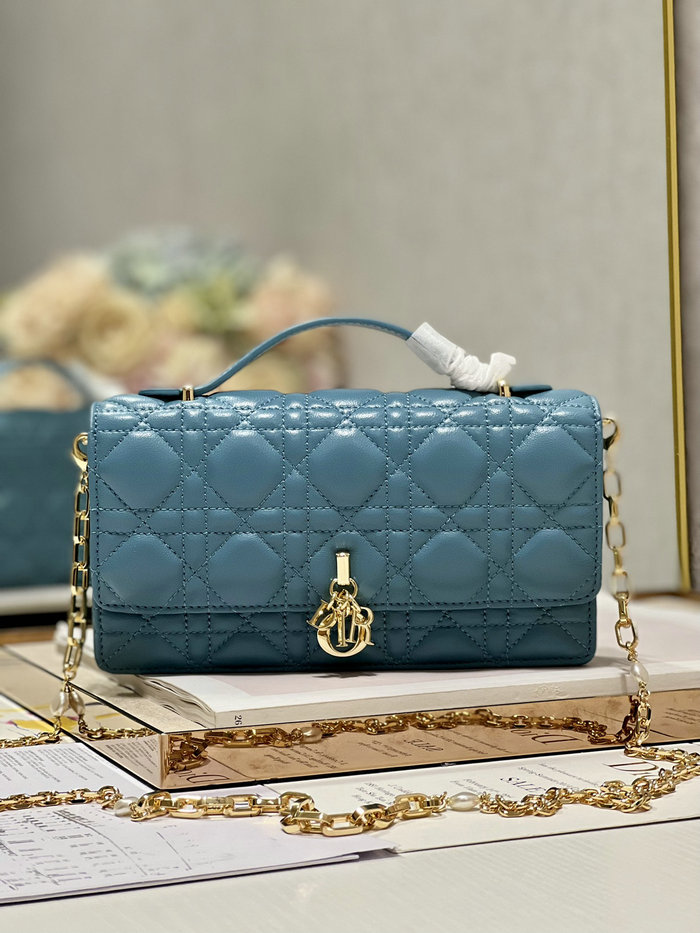 MISS DIOR MINI BAG Blue D0980