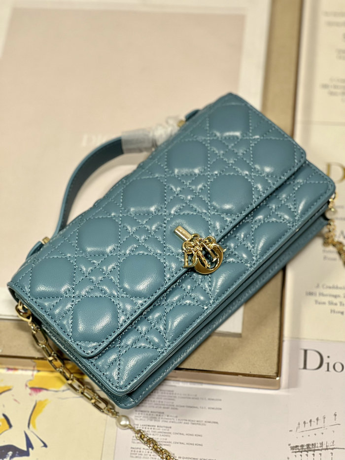 MISS DIOR MINI BAG Blue D0980