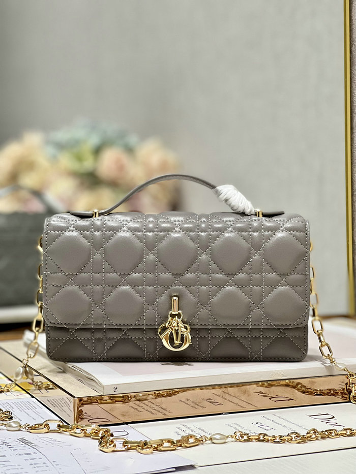 MISS DIOR MINI BAG Dark Grey D0980