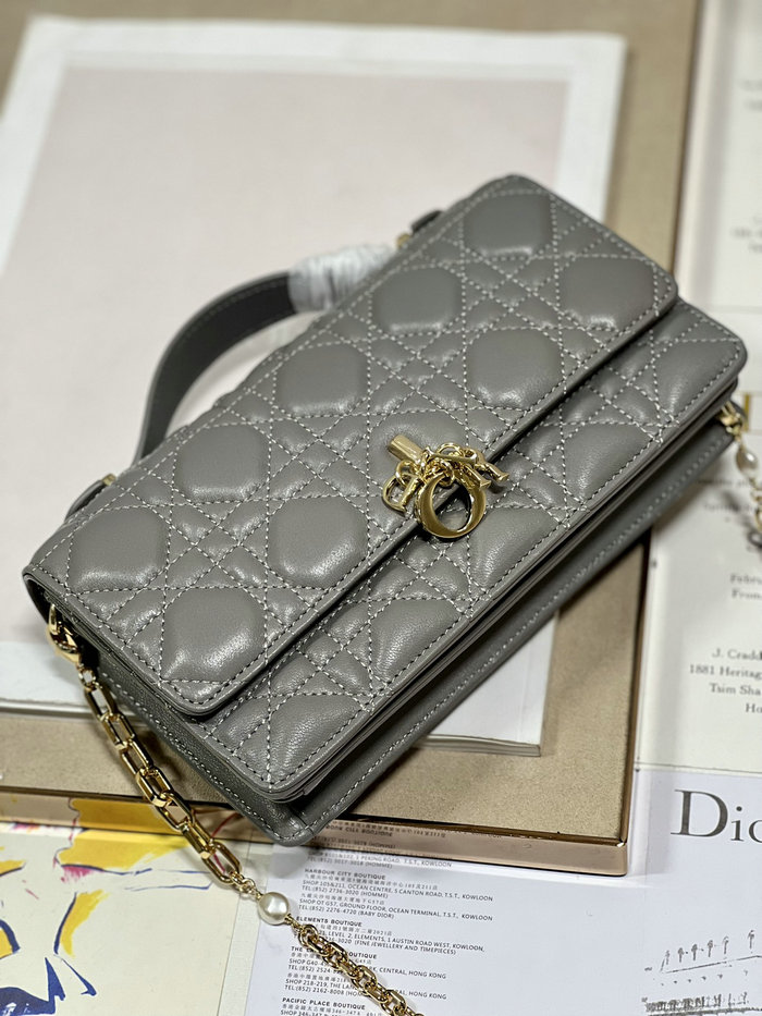 MISS DIOR MINI BAG Dark Grey D0980