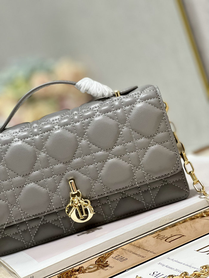 MISS DIOR MINI BAG Dark Grey D0980