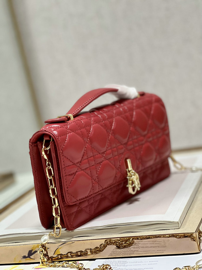 MISS DIOR MINI BAG Red D0980