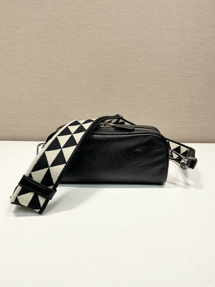 Prada multi-pocket shoulder bag Black 1BH198