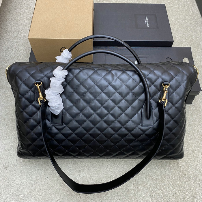 Saint Laurent Es Giant Travel Bag in Quilted Leather 736009