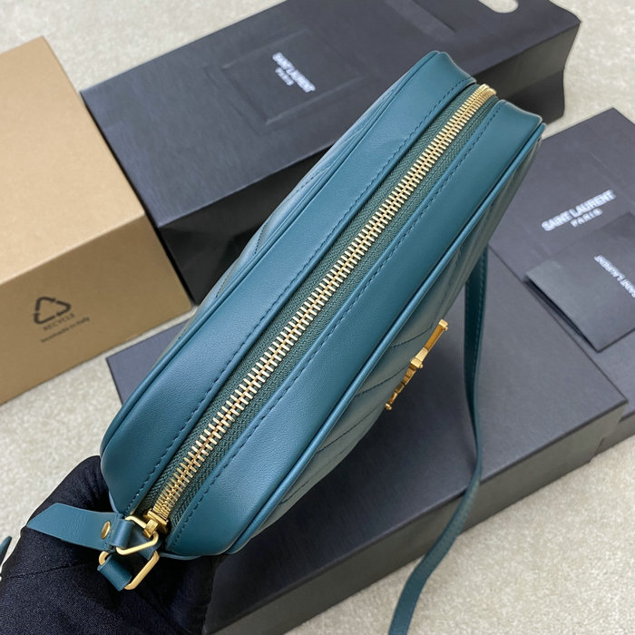 Saint Laurent Lou Camera Bag Blue 520534