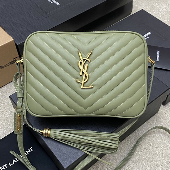 Saint Laurent Lou Camera Bag Green 520534