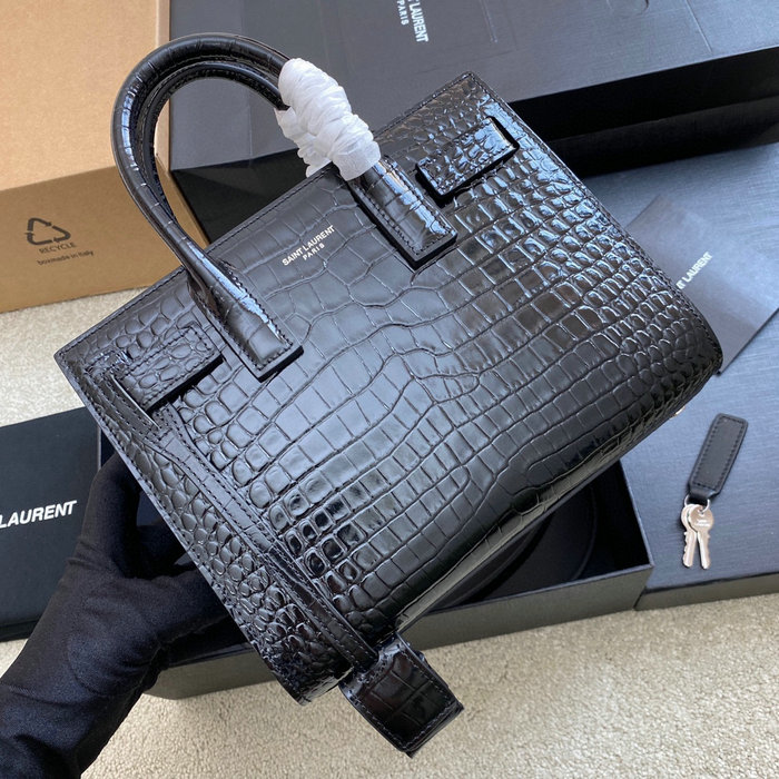 Saint Laurent Sac De Jour Nano Bag Black 392035