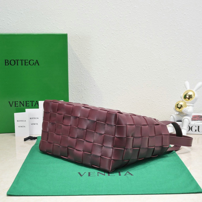 Bottega Veneta Bowling Cassette Bag Burgundy B730327