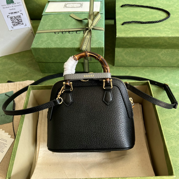 Gucci Diana mini tote bag Black 715775