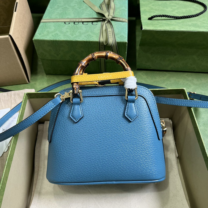 Gucci Diana mini tote bag Blue 715775