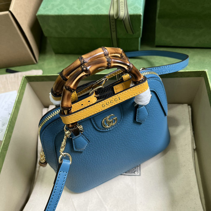 Gucci Diana mini tote bag Blue 715775