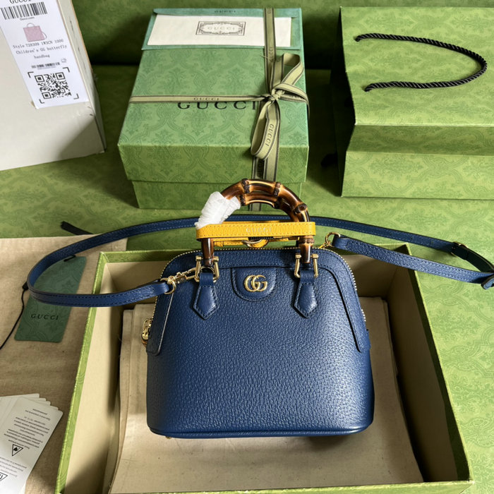 Gucci Diana mini tote bag Navy 715775