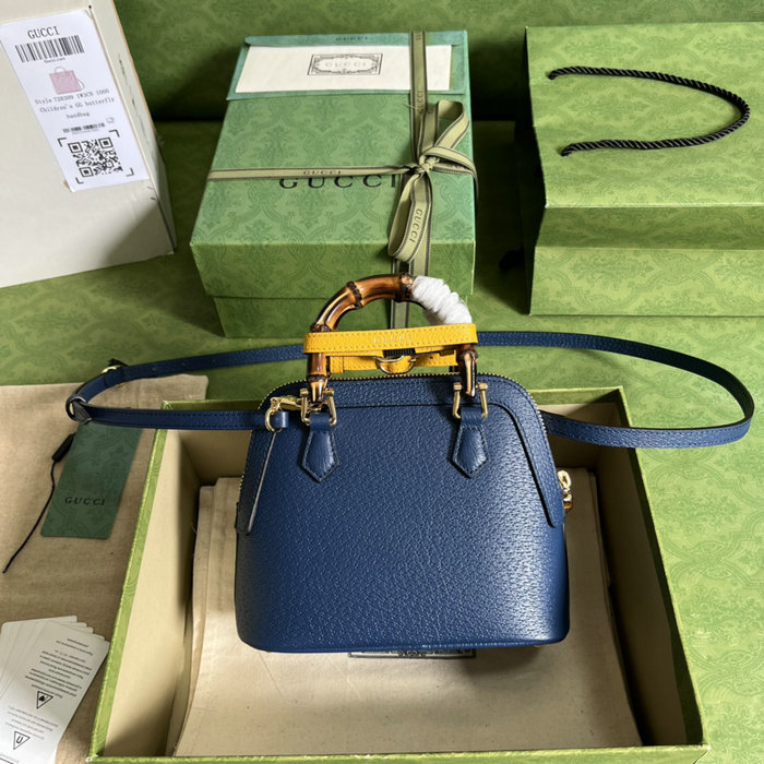 Gucci Diana mini tote bag Navy 715775