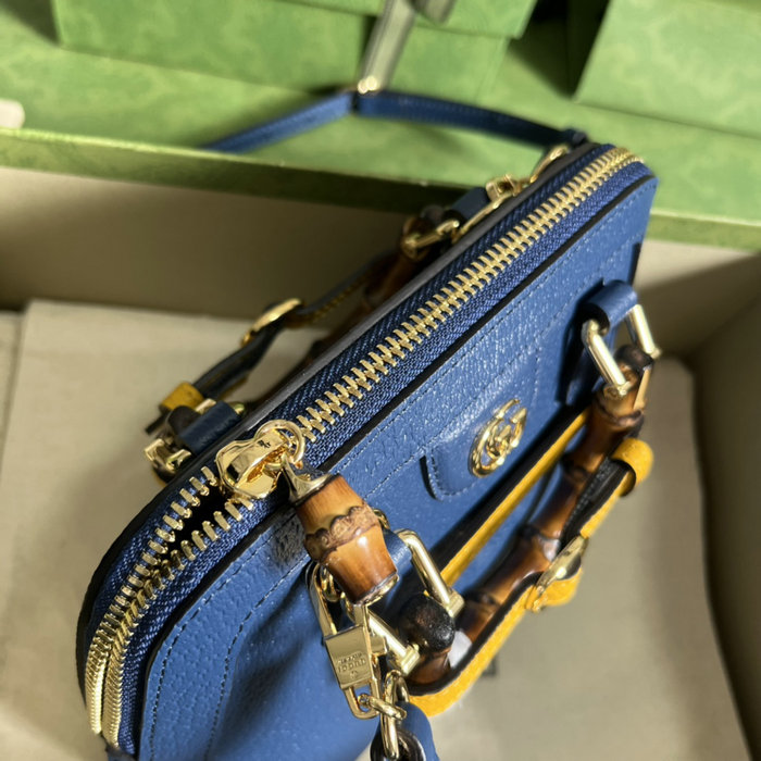 Gucci Diana mini tote bag Navy 715775