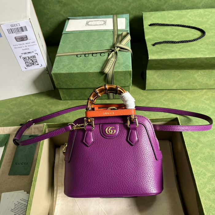 Gucci Diana mini tote bag Purple 715775