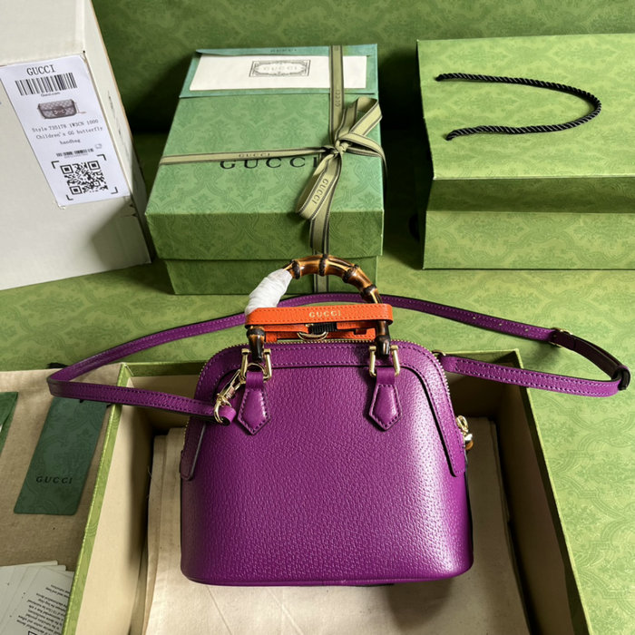 Gucci Diana mini tote bag Purple 715775