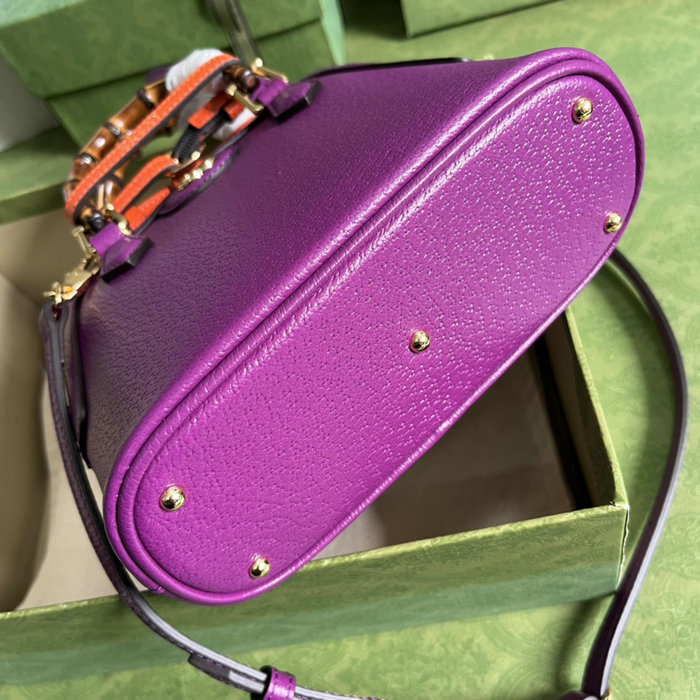 Gucci Diana mini tote bag Purple 715775