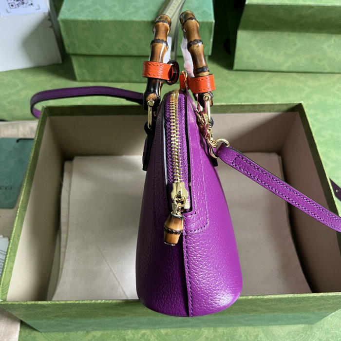 Gucci Diana mini tote bag Purple 715775