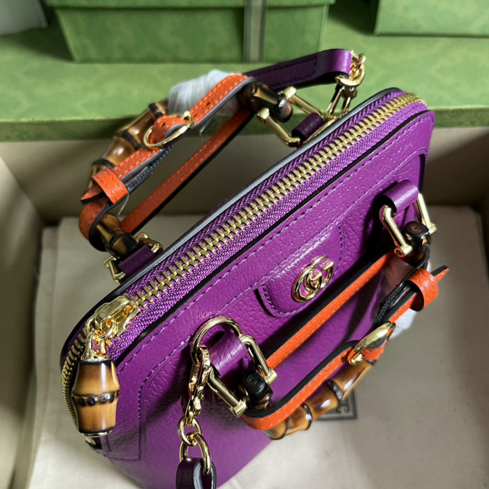 Gucci Diana mini tote bag Purple 715775