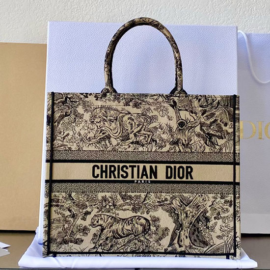 Large Dior Book Tote M1286