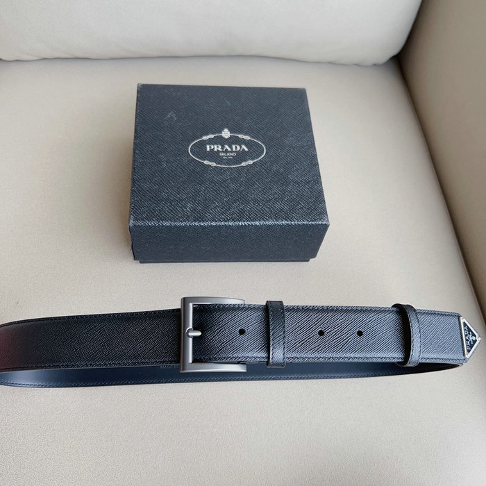 Prada 34mm Leather Belt PB051001