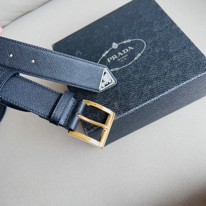 Prada 34mm Leather Belt PB051002