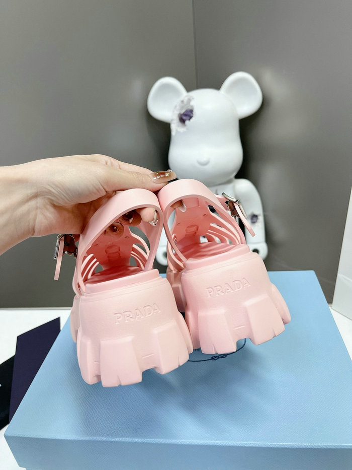 Prada Foam rubber sandals Pink SDP051402