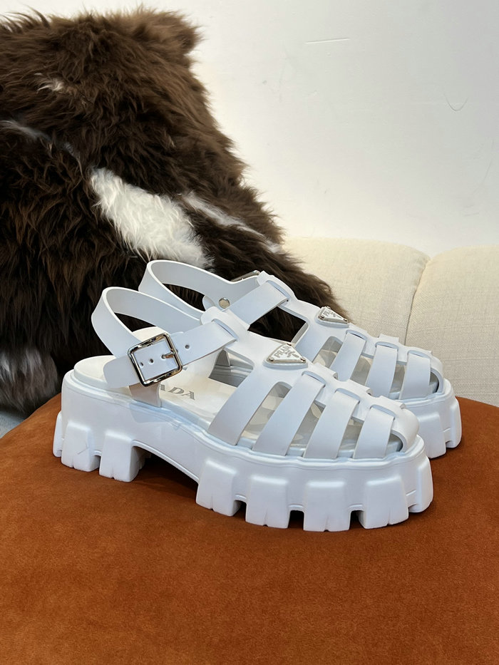 Prada Foam rubber sandals White SDP051402